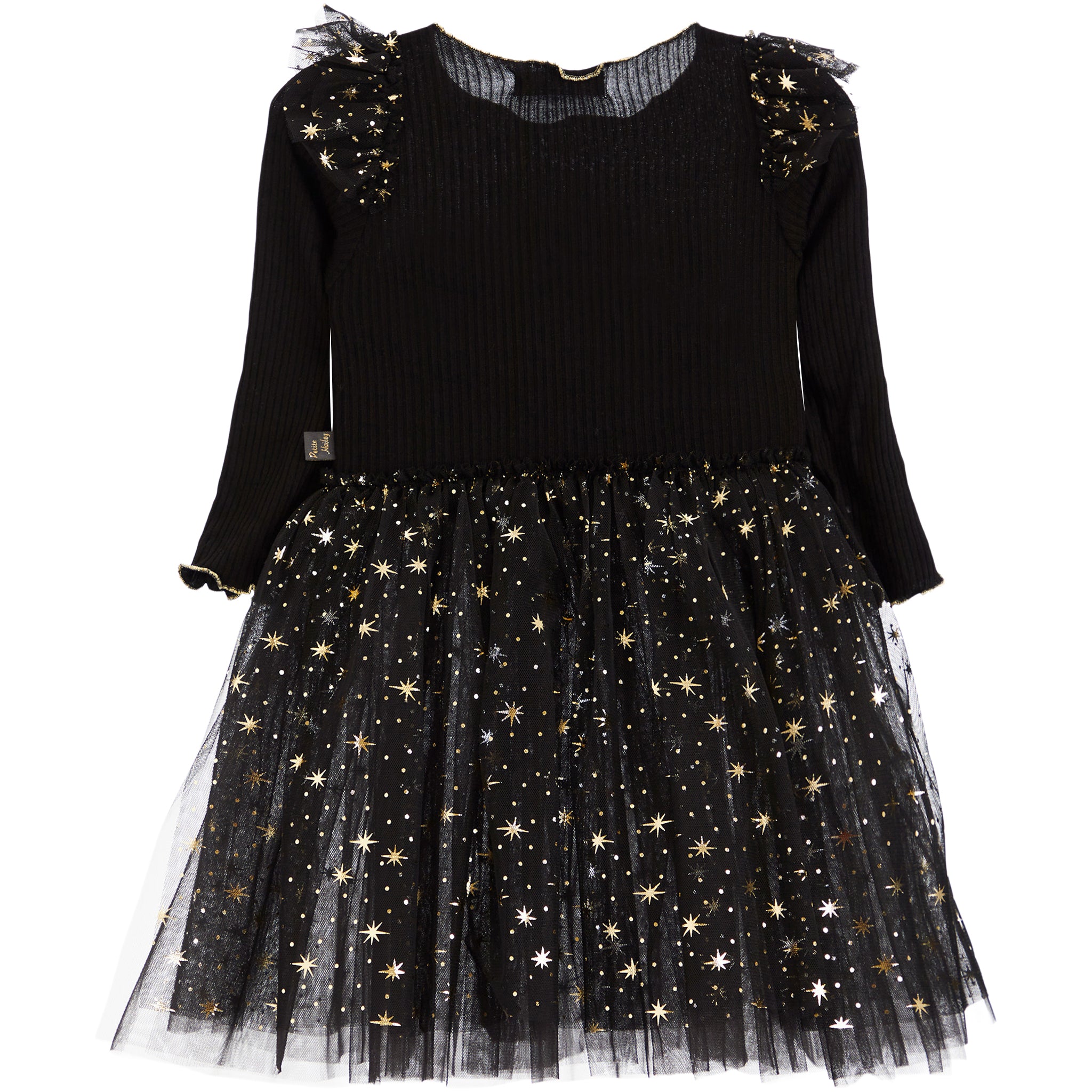 Gold Star Frill Tutu Dress - Denny's