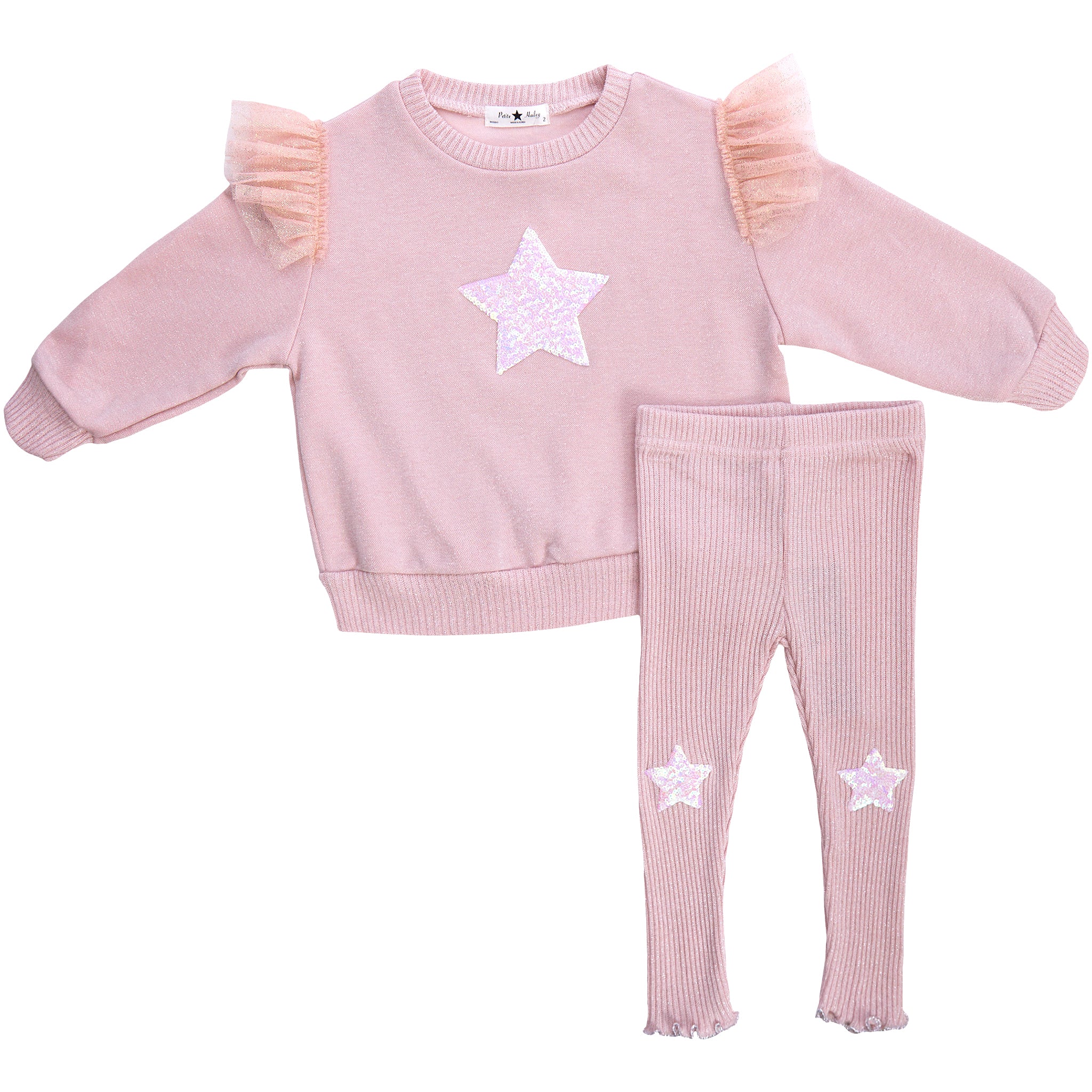 2pc Star Sweatshirt & Legging Set - Denny's