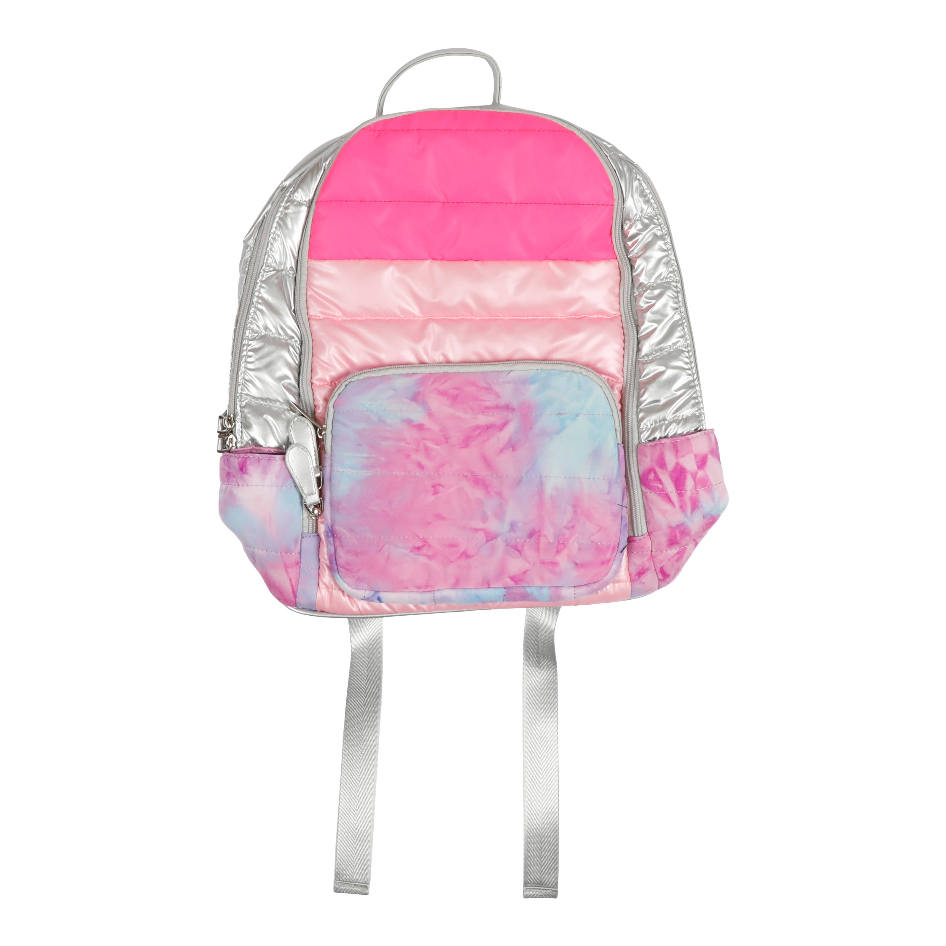 Pink Tie Dye Quilted Backpack - Denny's
