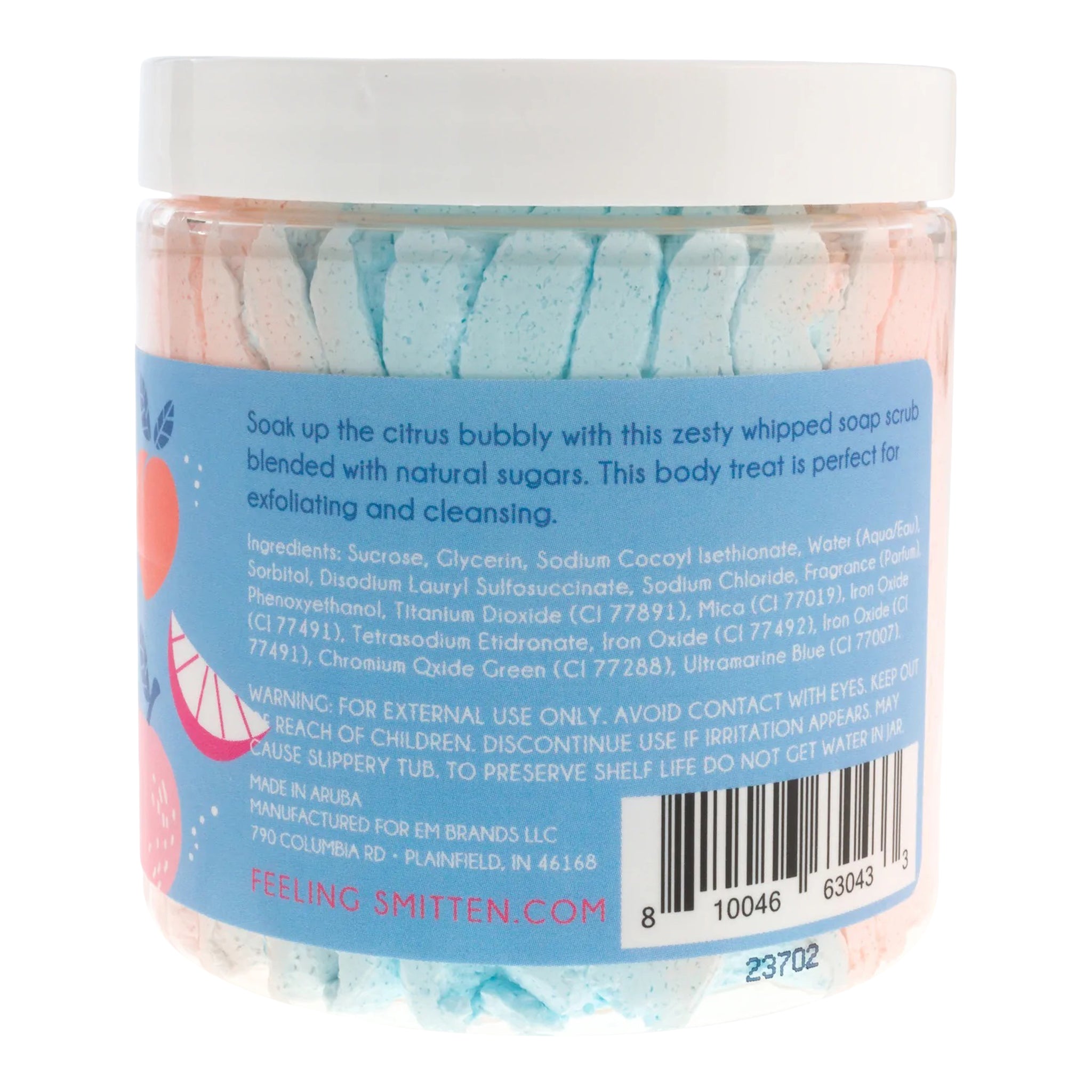 Pink Fizz Whipped Sugar Scrub - Denny's
