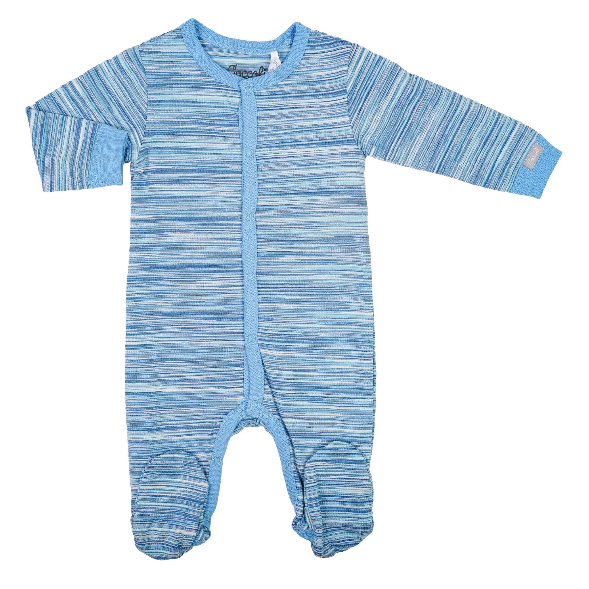 Footie Blue Space Dye - Denny's