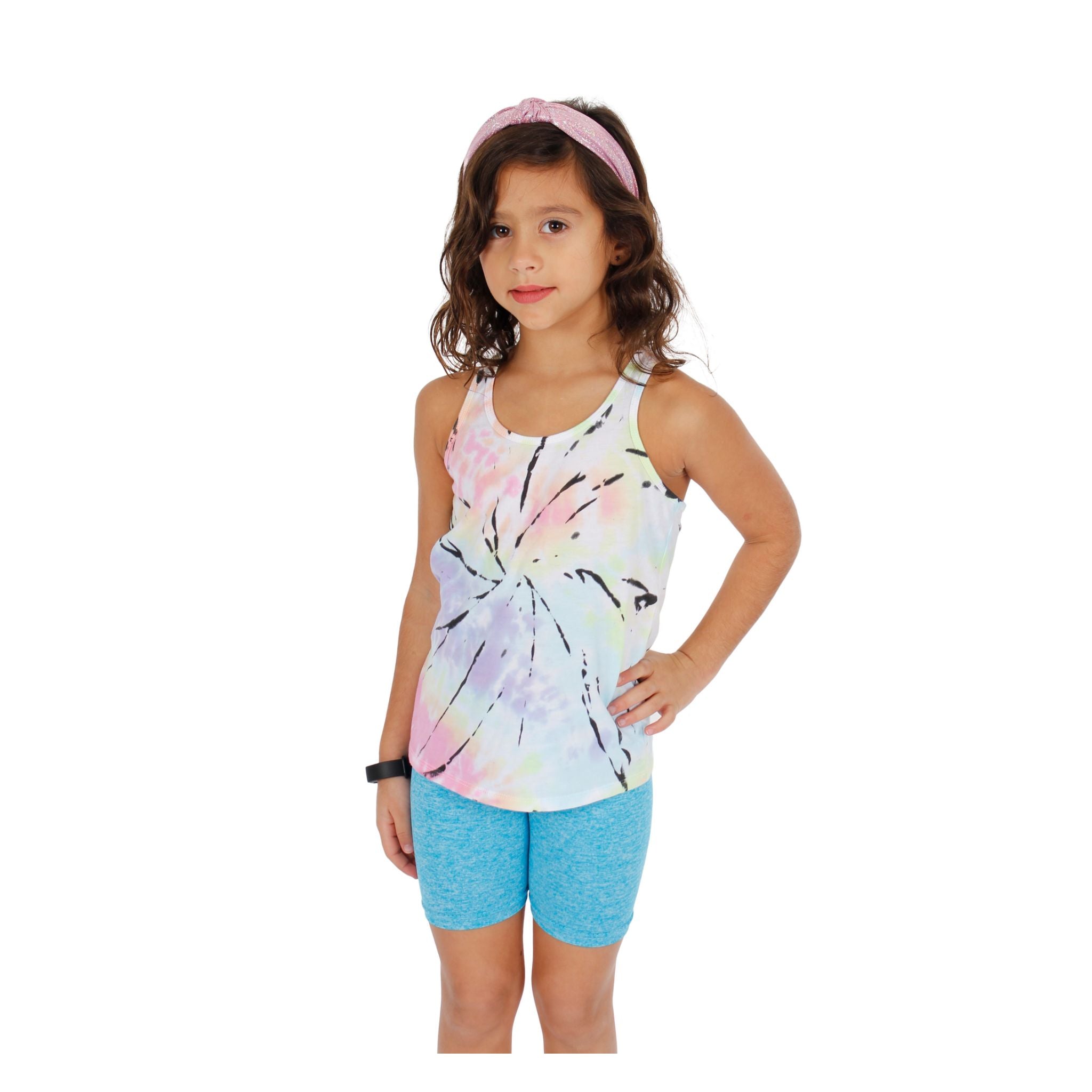 Pastel Tie Dye Racerback Tank - Denny's