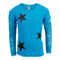 Twofer Burnout with Glitter Stars - Denny's
