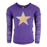 Twofer Burnout with Ombre Star - Denny's