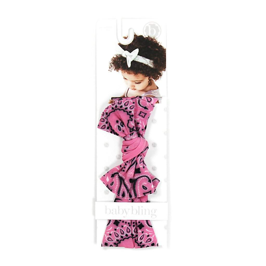 Knot Pink Bandana Headband - Denny's
