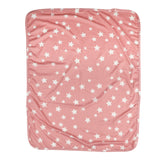 White Stars Pink  Blanket - Denny's