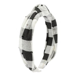 Plaid Knot Headband - Denny's