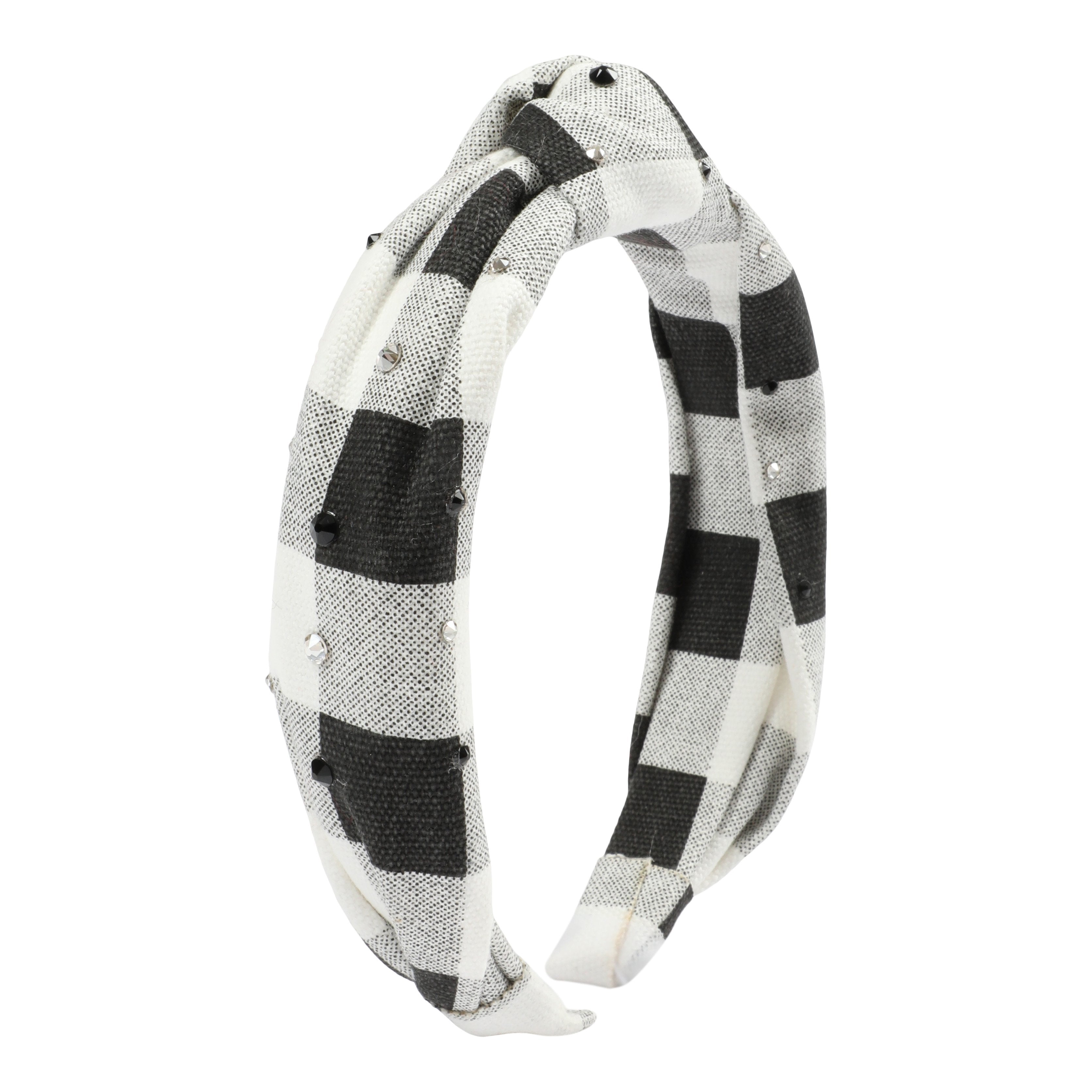 Plaid Knot Headband - Denny's
