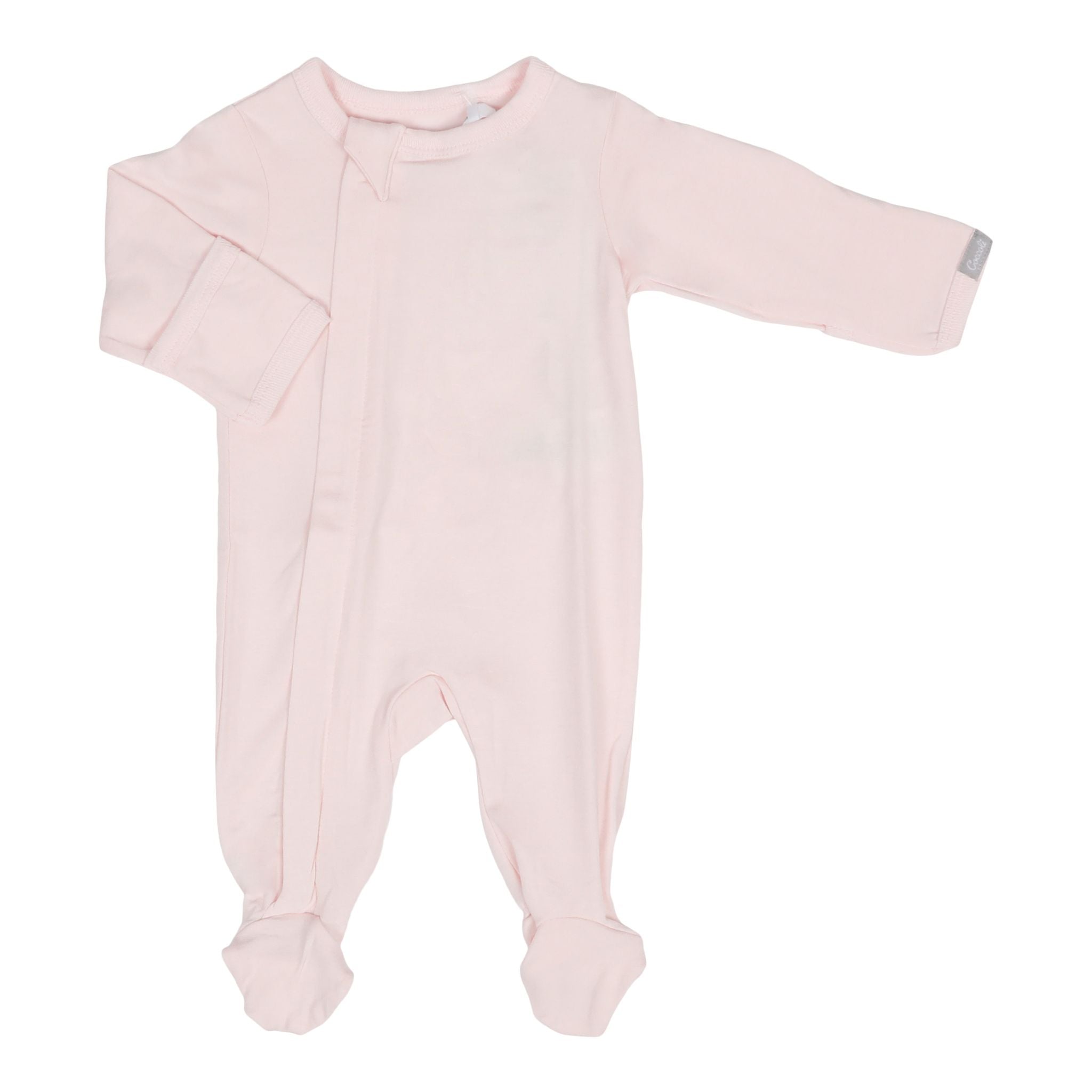 Lt Pink Footie - Denny's