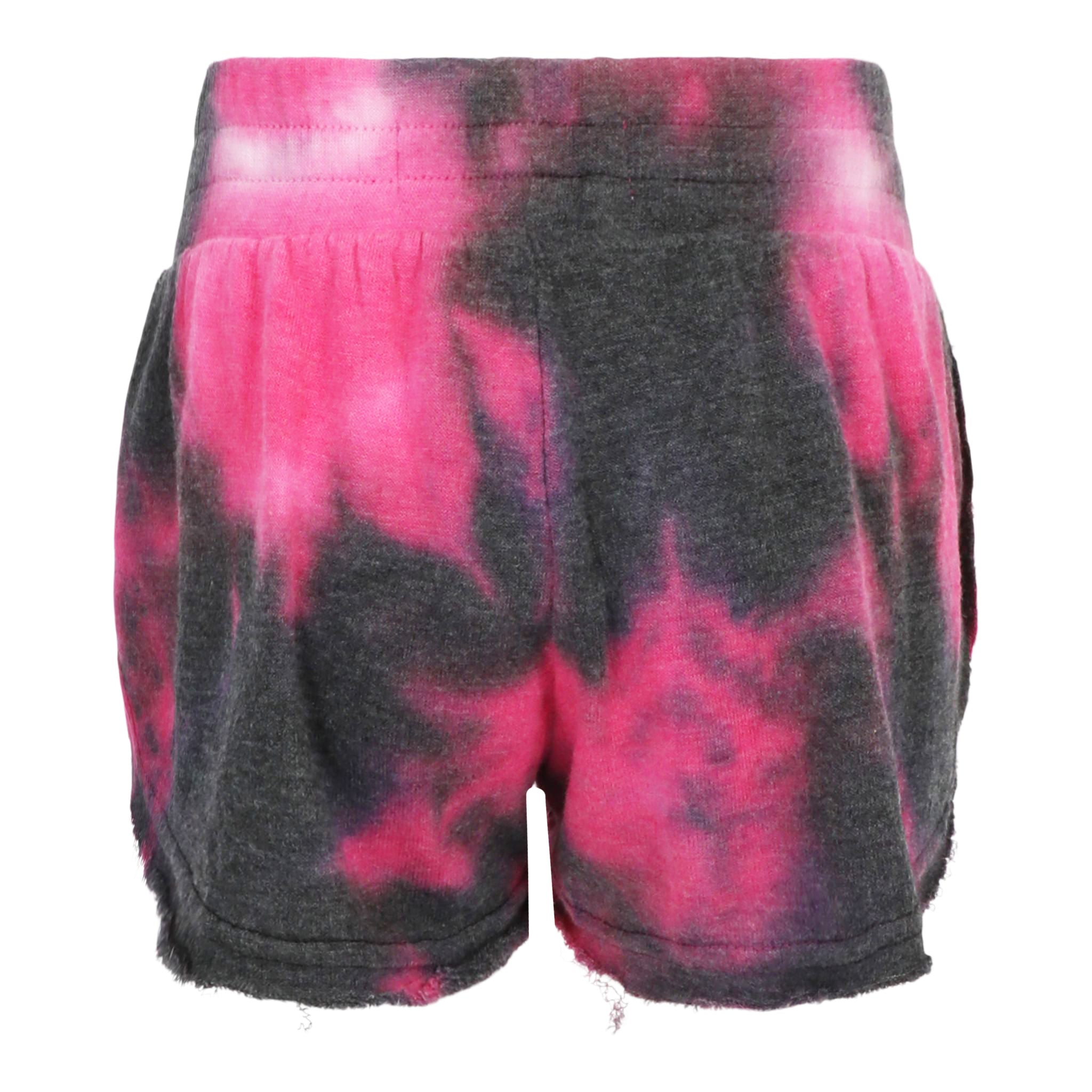 Pink Spark Tie Dye Terry Short - Denny's