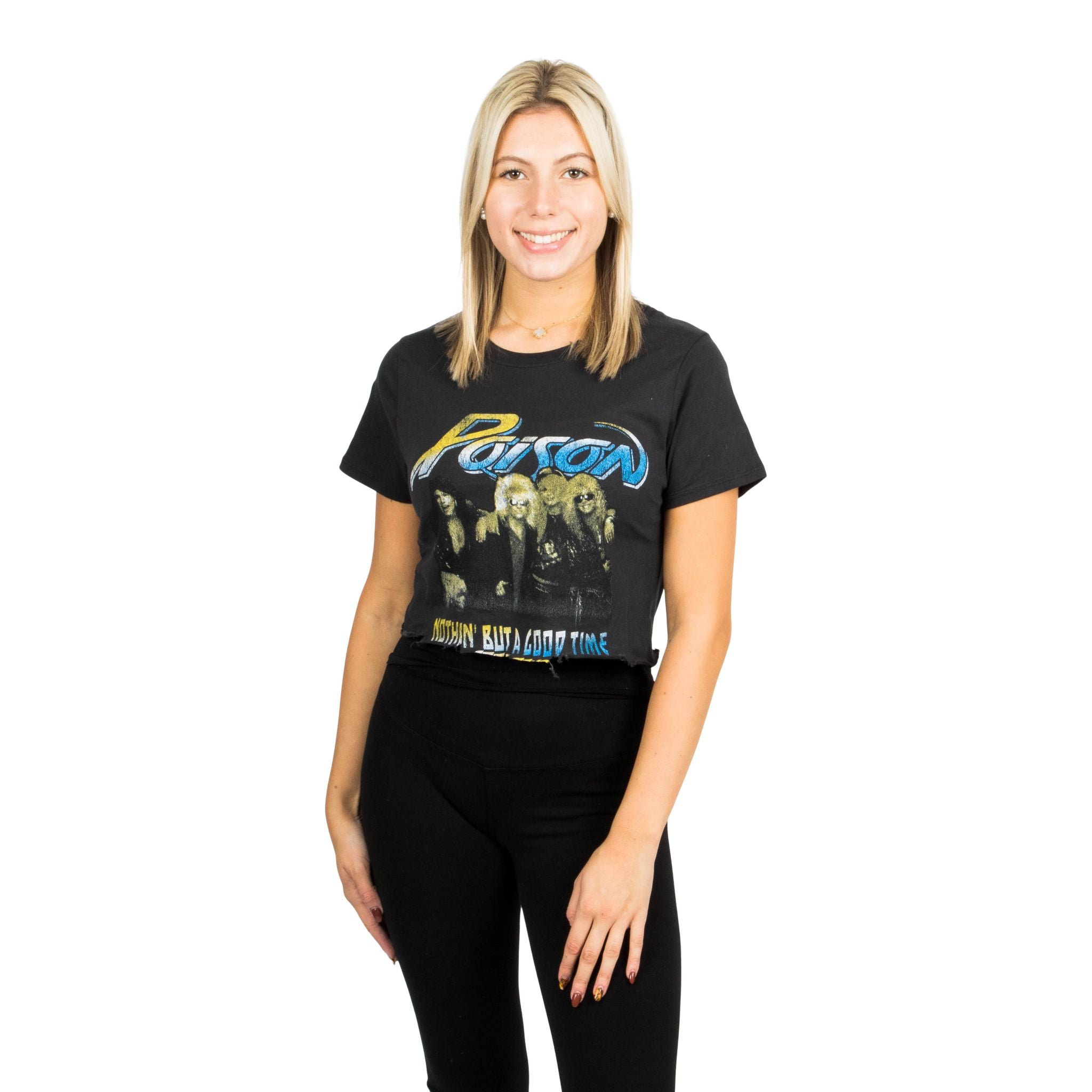 Poison Good Time Cropped Tee - Denny's