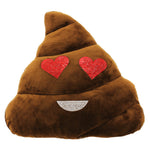 Crystal Heart Eye Poop Pillow - Denny's