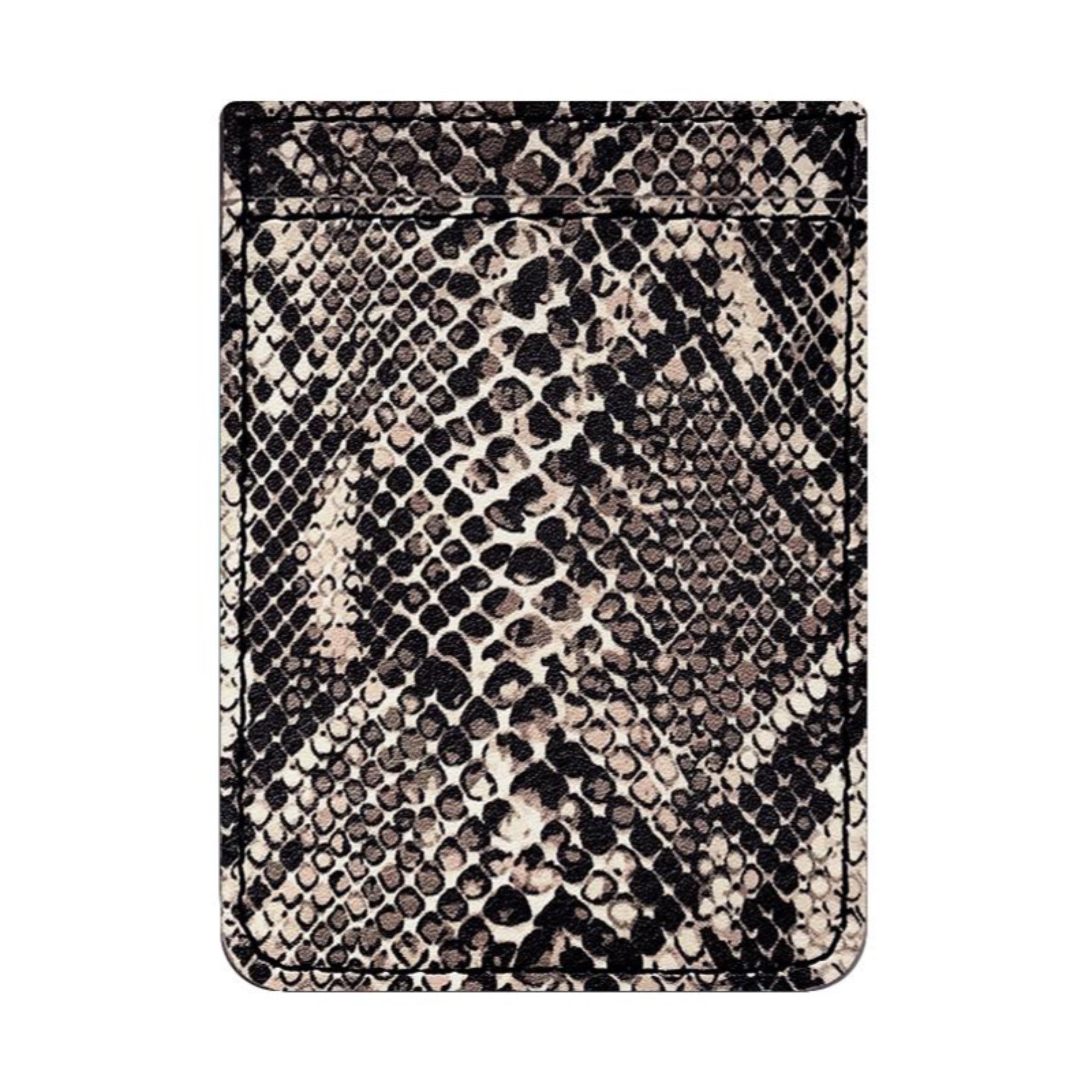 Python Pocket Size Python Print Faux Leather Pocket – Denny's X Lester's