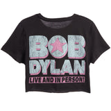 Bob Dylan Greenwich Village Crop Tee - Denny's