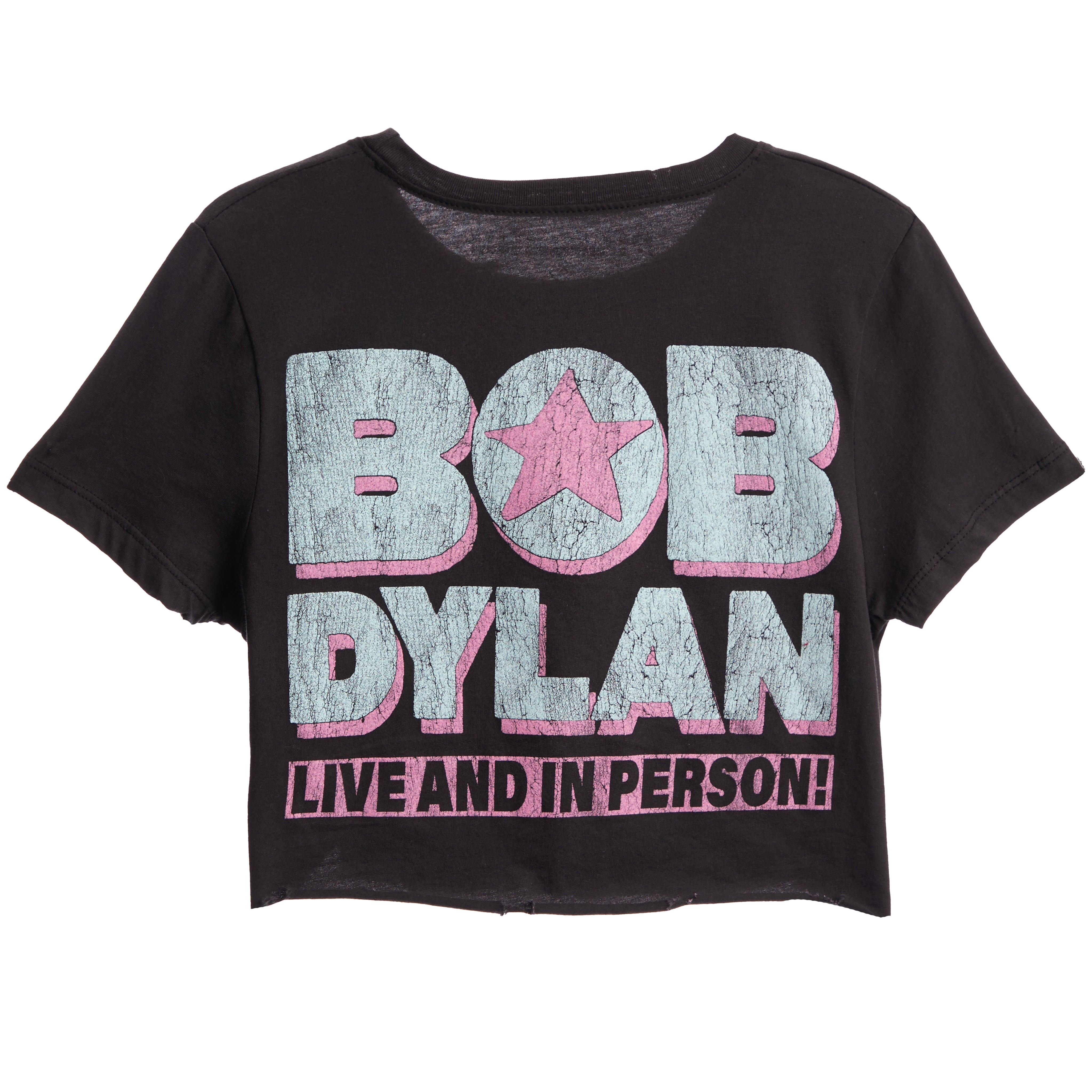 Bob Dylan Greenwich Village Crop Tee - Denny's