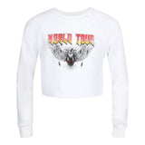 World Tour Eagle Crop Sweatshirt - Denny's