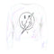 Happy Face Splatter Crop Sweatshirt - Denny's