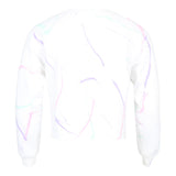 Happy Face Splatter Crop Sweatshirt - Denny's