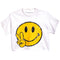 Smiley Peace Crop Tee - Denny's