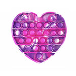 Pink/Purple Tie Dye Heart Pop It - Denny's