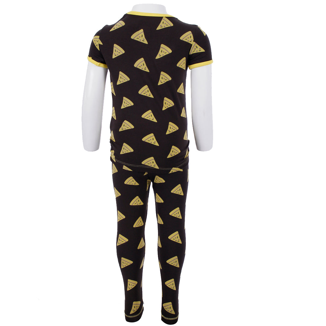Two Piece Pajama Set Zebra Pizza - Denny's