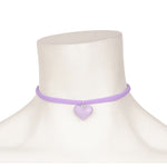 Puff Resin Heart Choker - Denny's