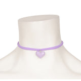 Puff Resin Heart Choker - Denny's