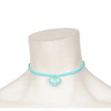 Puff Resin Heart Choker - Denny's