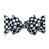 Checkmate Printed Knot Headband - Denny's