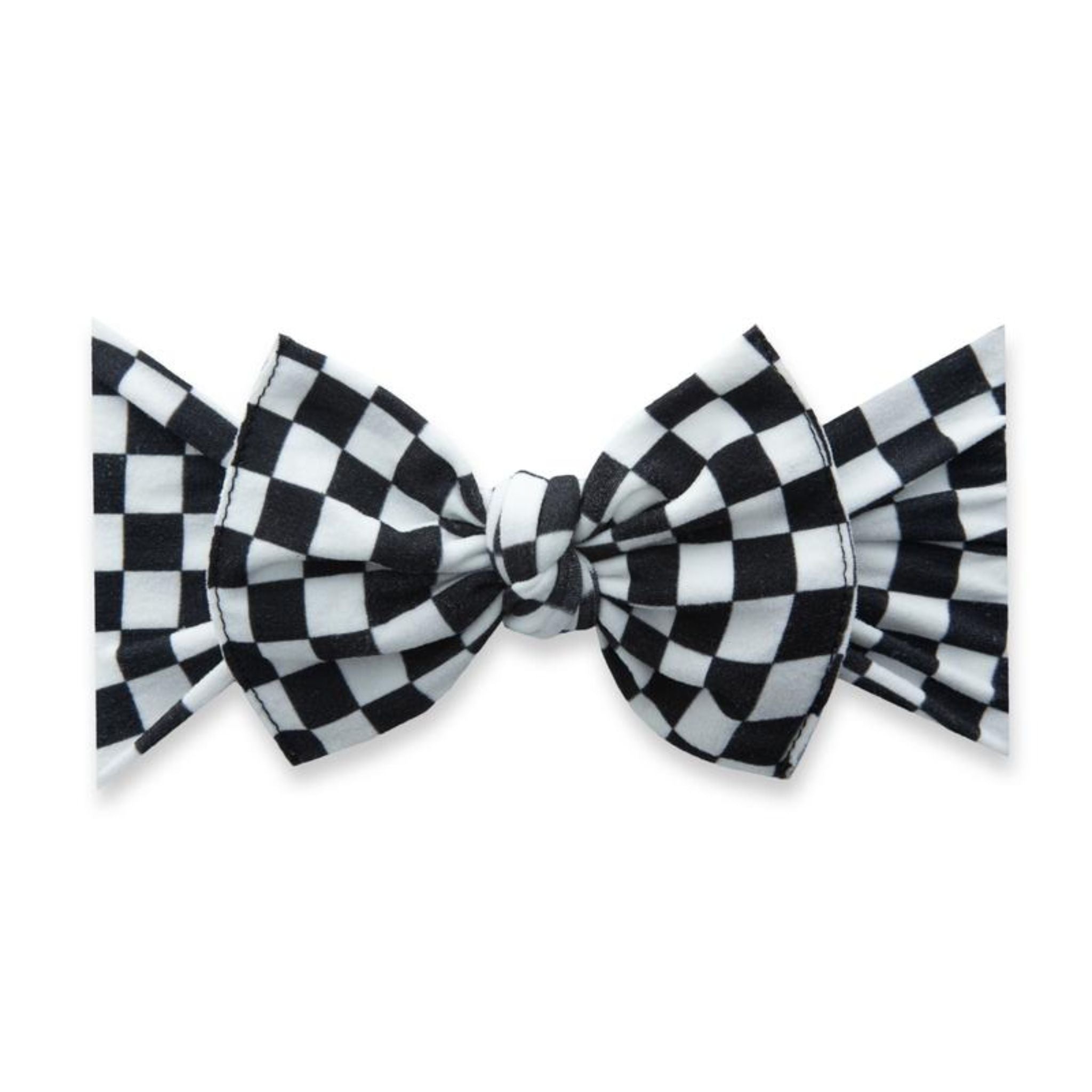Checkmate Printed Knot Headband - Denny's