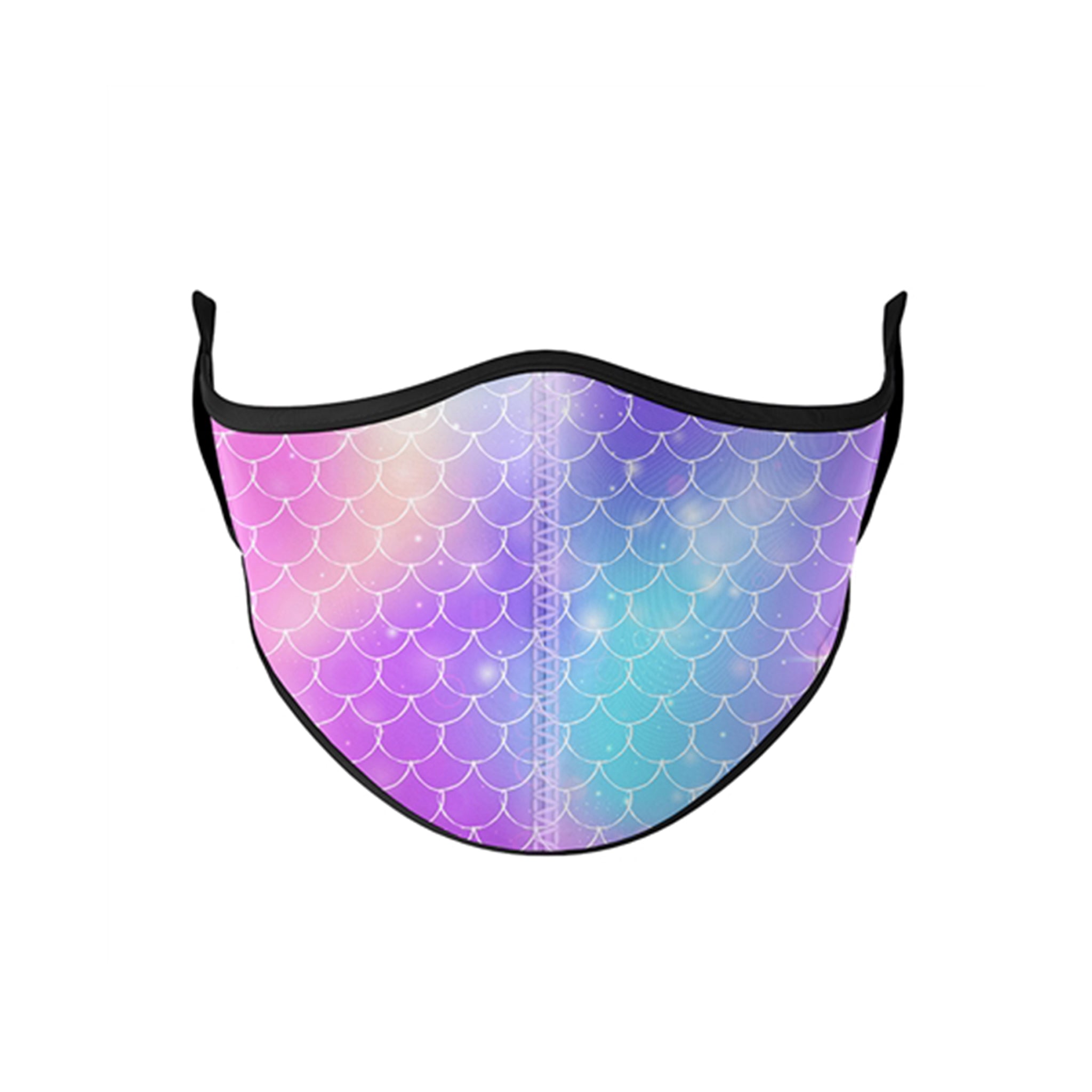 Pastel Mermaid Tie Dye Mask- Kids - Denny's