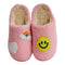 Rainbow, Smiley, &  Heart Patched Slide Slipper - Denny's
