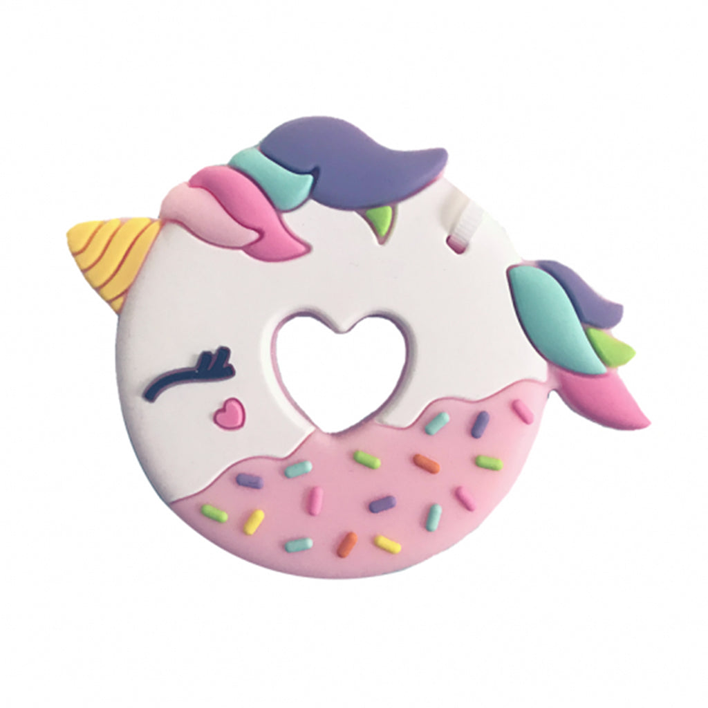 Teether Pink Blue Unicorn - Denny's