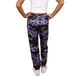 French Terry Bleached Black Denim Jogger - Denny's