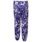 Inked Denim Splatter with Peace Sign Jogger - Denny's