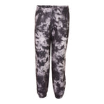 Inked Tie Dye Grey French Terry Jogger - Denny's