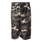 Boys Fuzzy Short Camo Lightning Bolt Side A Only - Denny's
