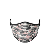 Pnk/Gry Camo Mask - Denny's