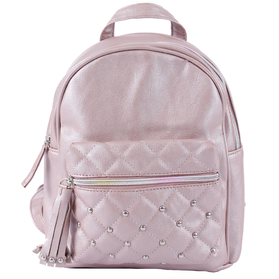 Pearlized Mini Backpack Quilted - Denny's