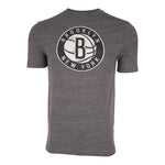 Nets Distressed Logo Triblend Tee - Denny's