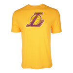 Lakers Distressed Logo Triblend Tee - Denny's