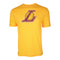 Lakers Distressed Logo Triblend Tee - Denny's