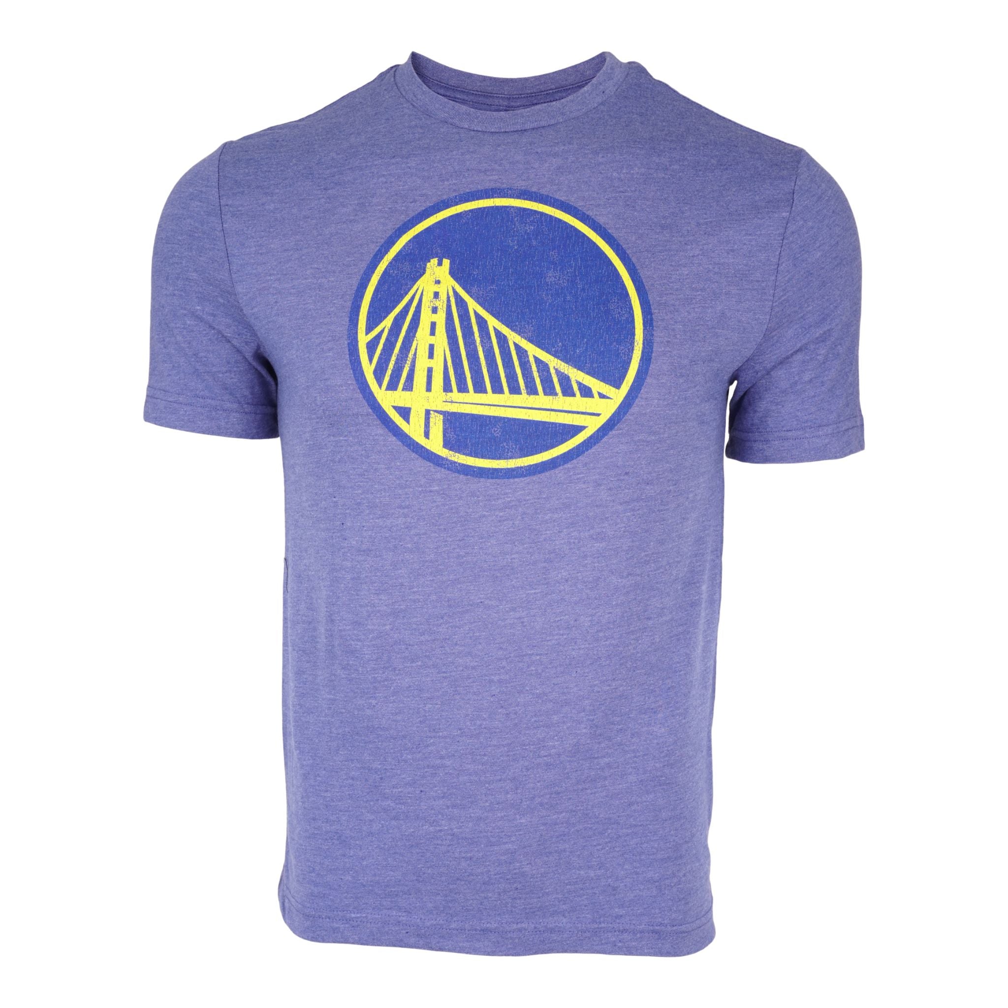 Warriors Distressed Logo Triblend Tee - Denny's