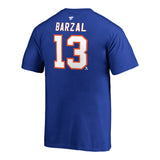 Barzal Islanders Name Number Tee - Denny's