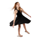 Cut Away Halter Dress - Denny's