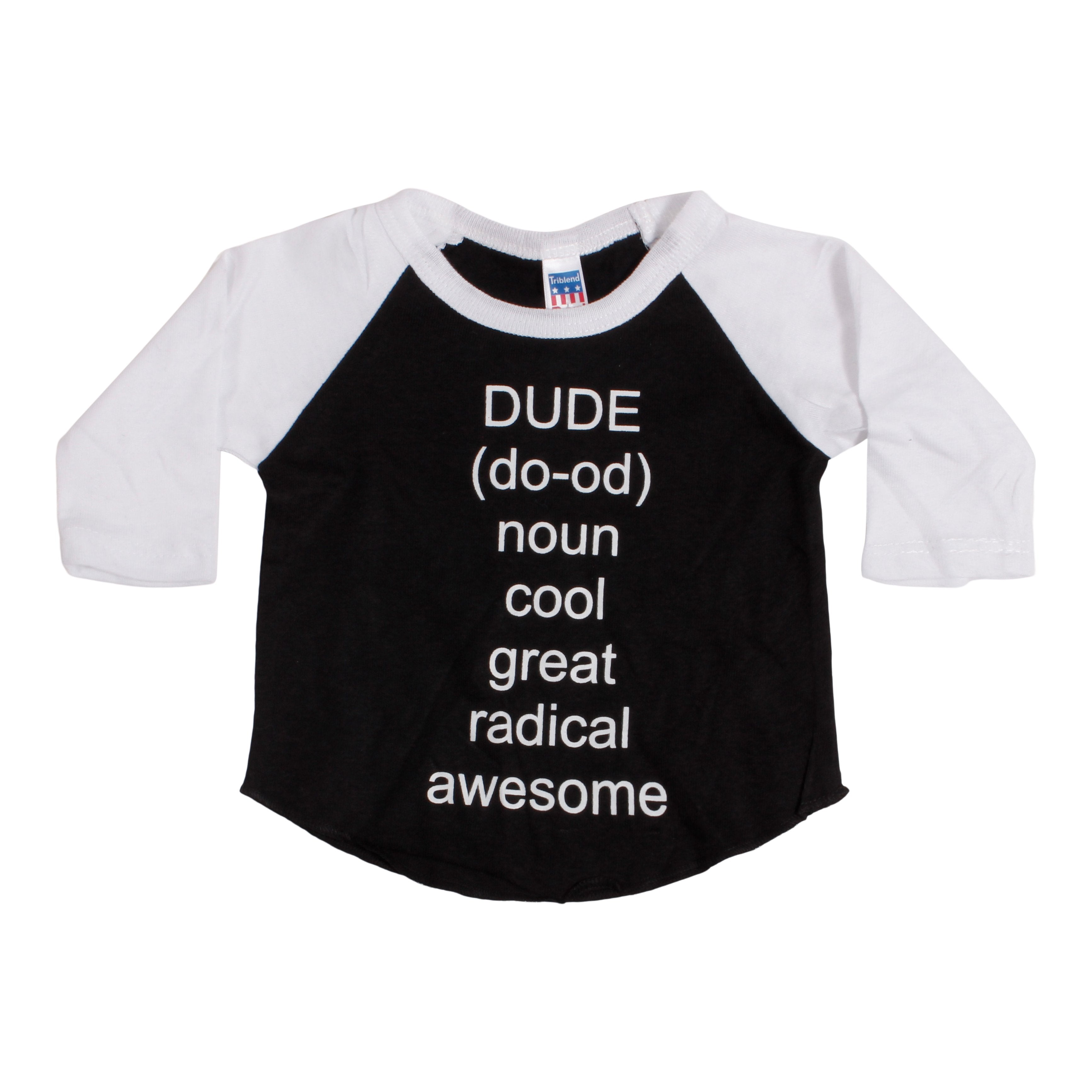 Dude Raglan Tee - Denny's