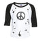 Peace Raglan - Denny's