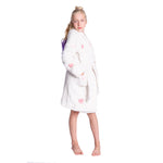 Kids Heart Applique Robe - Denny's