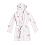 Kids Heart Applique Robe - Denny's