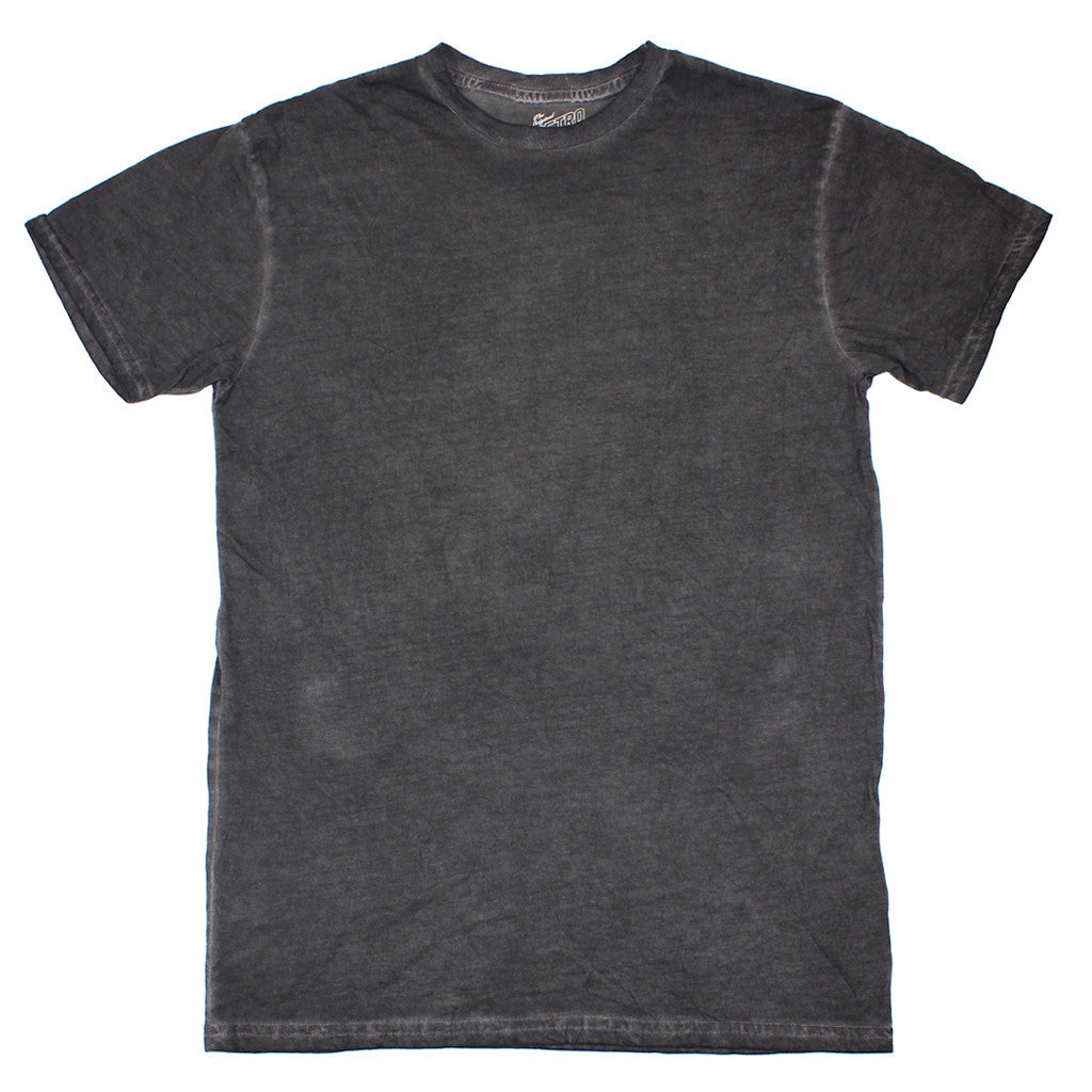 Oil Wash Solid Tee - Denny's